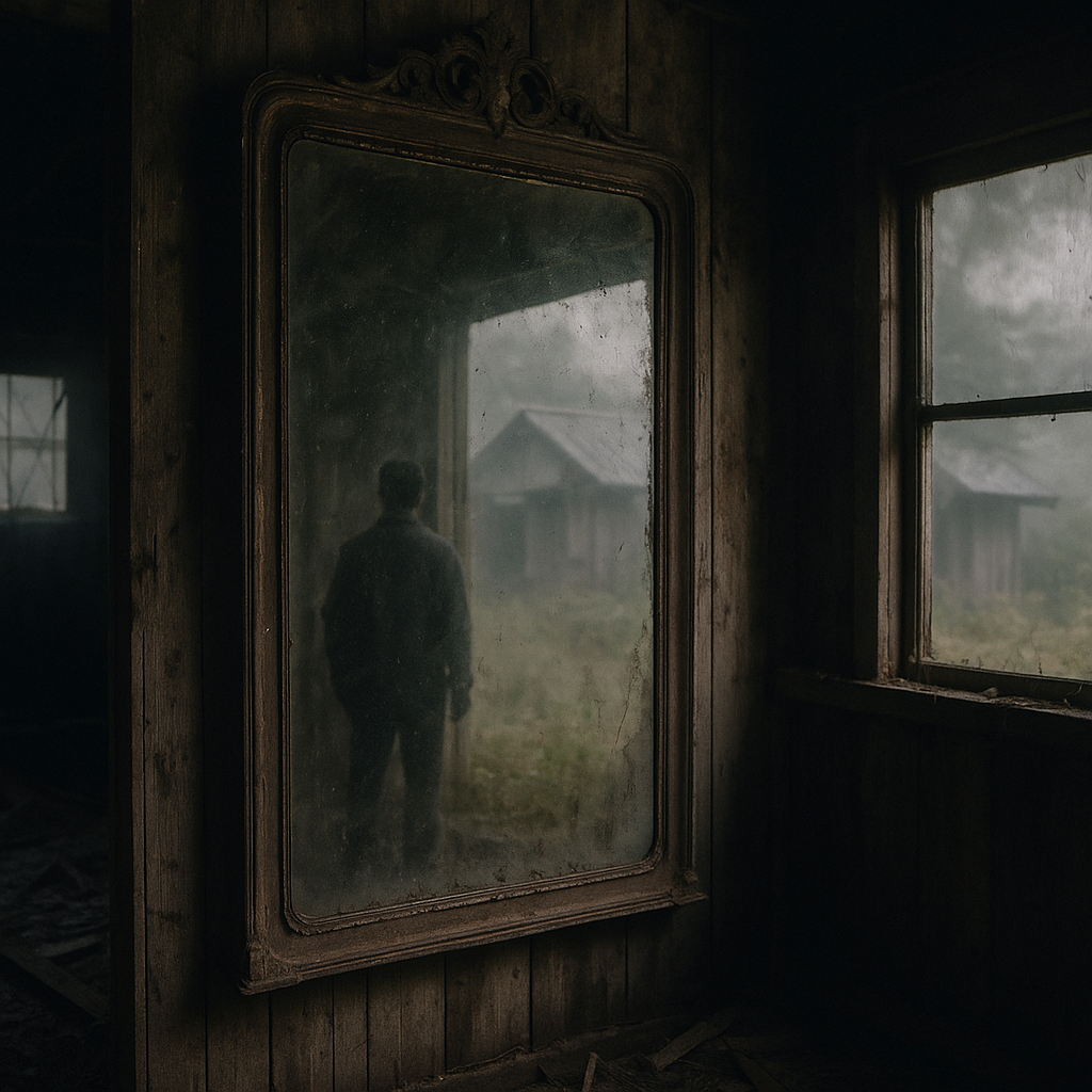 古い鏡のイメージ