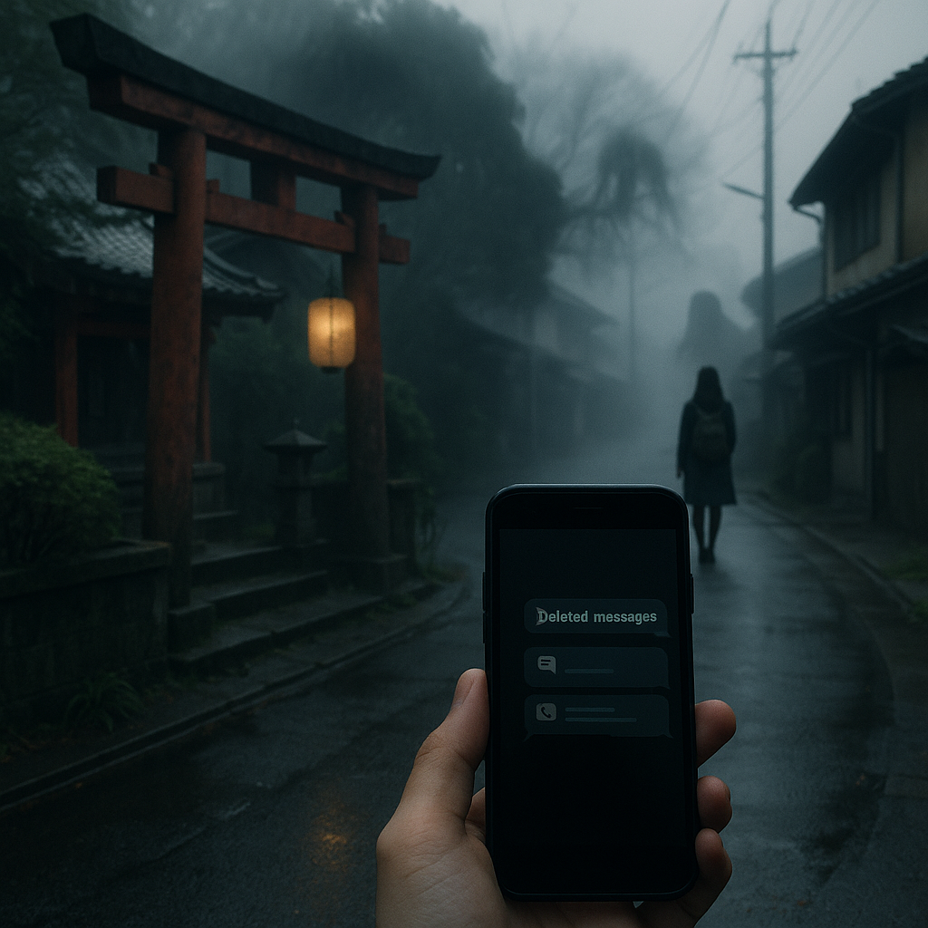 消えたメッセージのイメージ