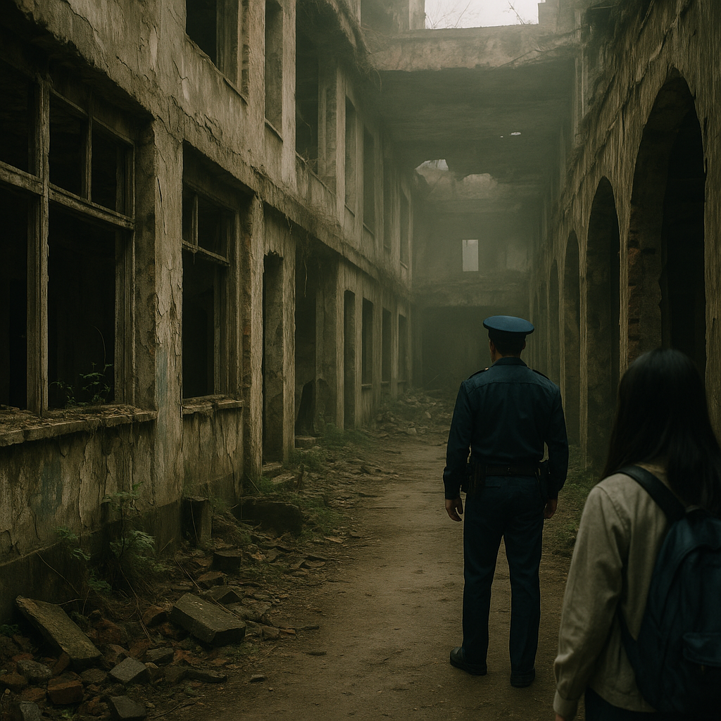 ◇廃墟の警察官◇のイメージ