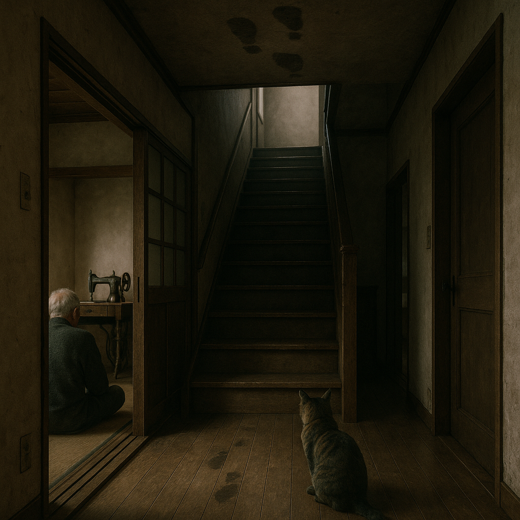 二階の足音のイメージ