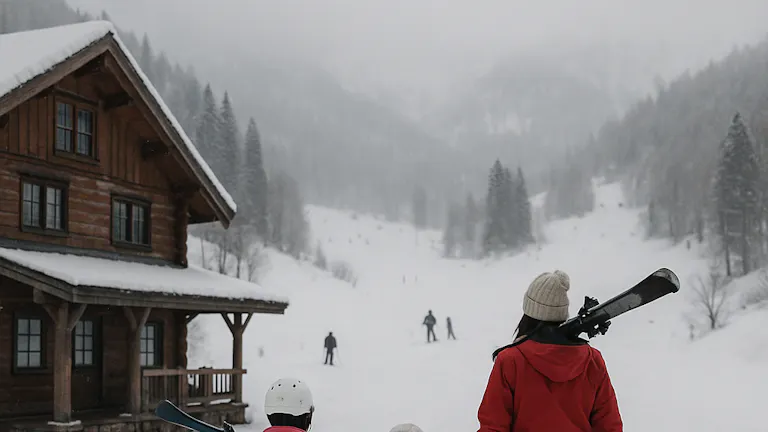 スキー①(親子三世代スキーの家系)