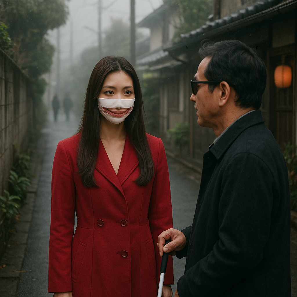 口避け女のイメージ