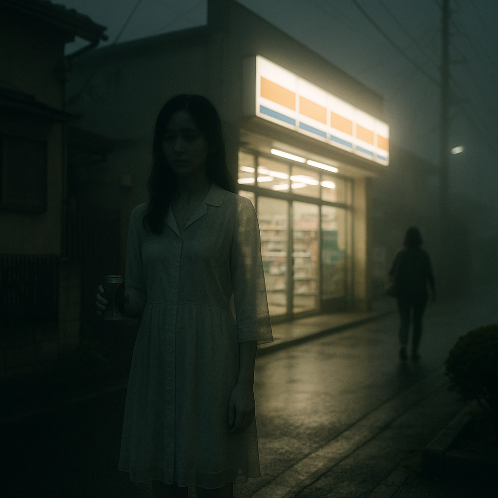 半透明な女のイメージ