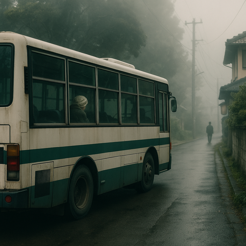 コピペ 通学バスの老婦人のイメージ