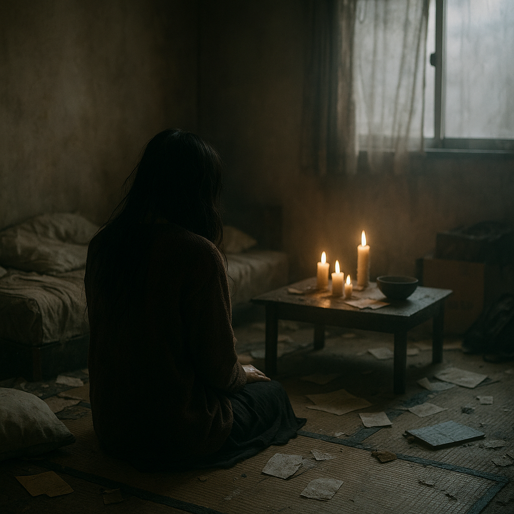 呪われた部屋の話のイメージ