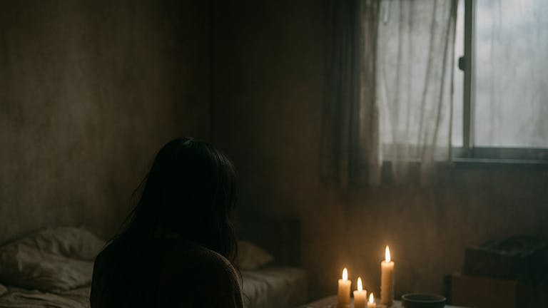 呪われた部屋の話