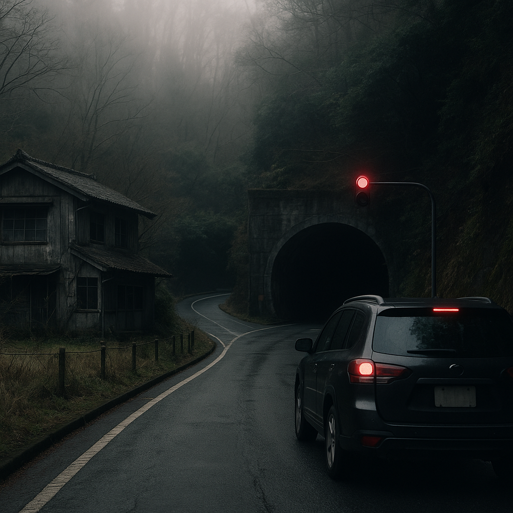 家族旅行での道のりのイメージ