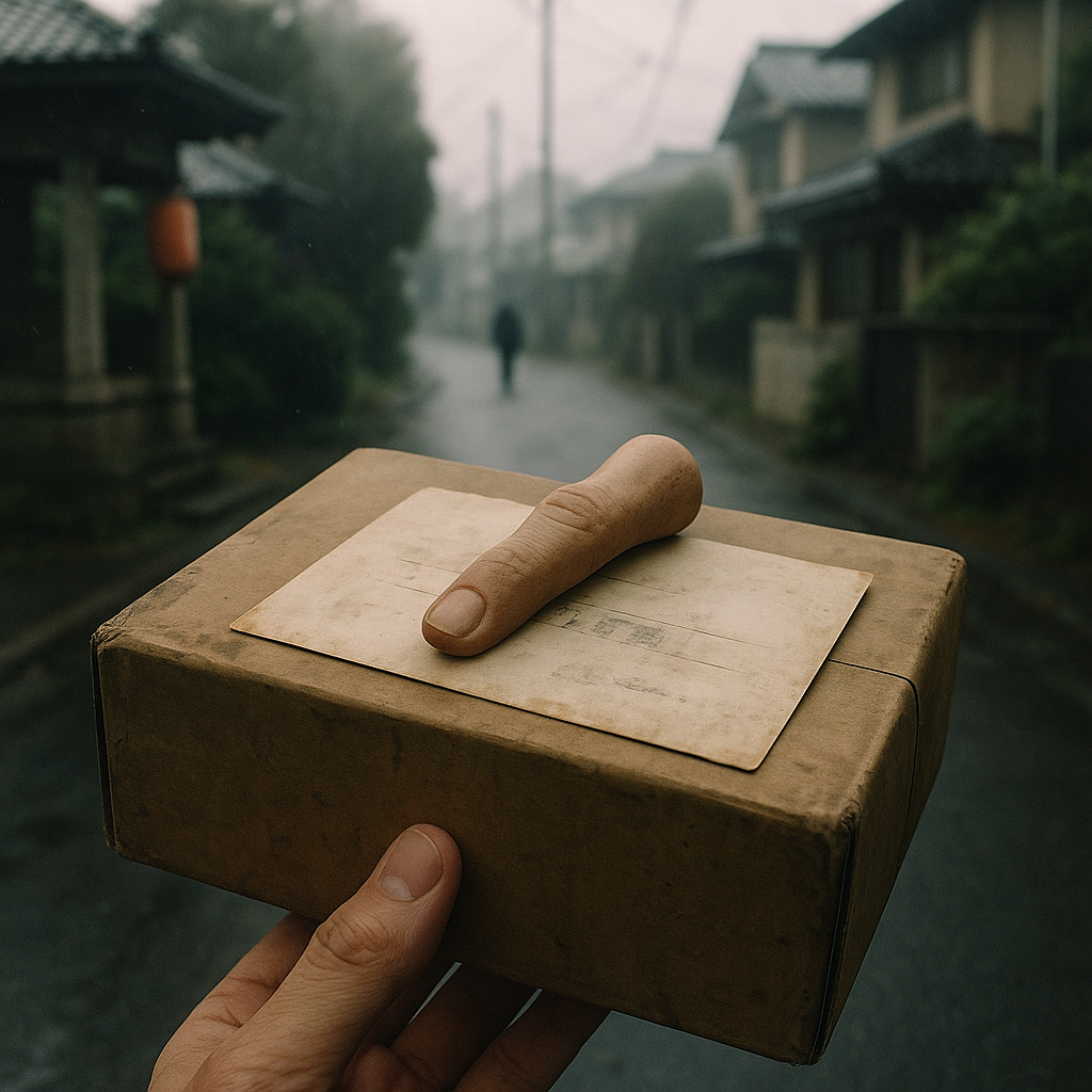 謎の配達物のイメージ