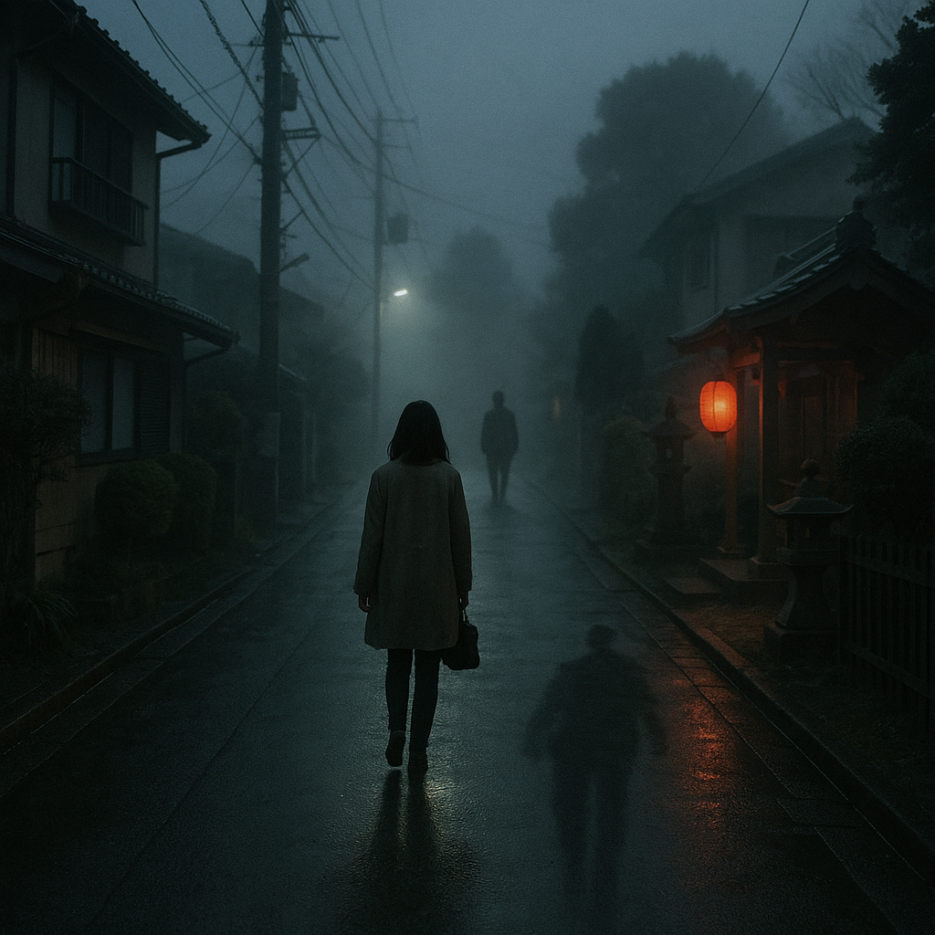 帰り道の影のイメージ
