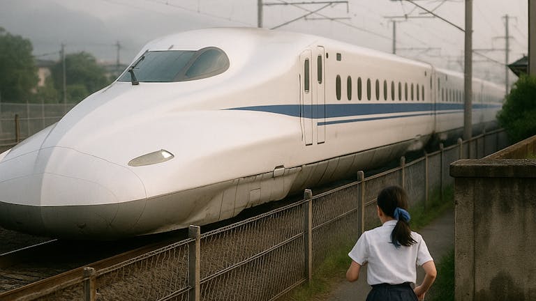 新幹線のぞみと転校生のぞみちゃん