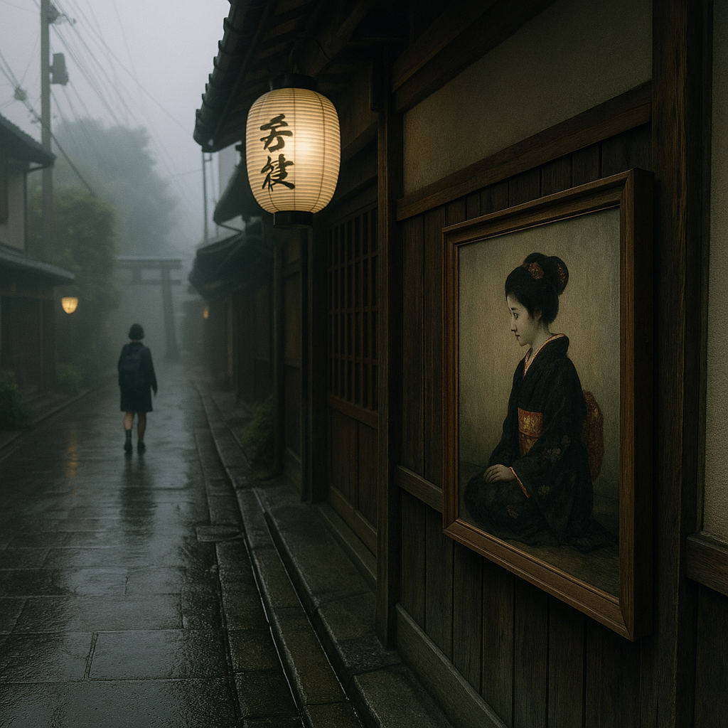 死に別れた舞妓はんのイメージ