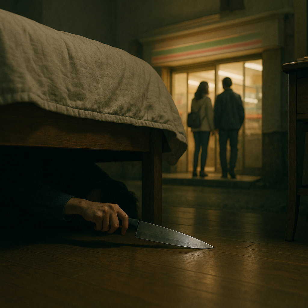 ベッドの下のイメージ