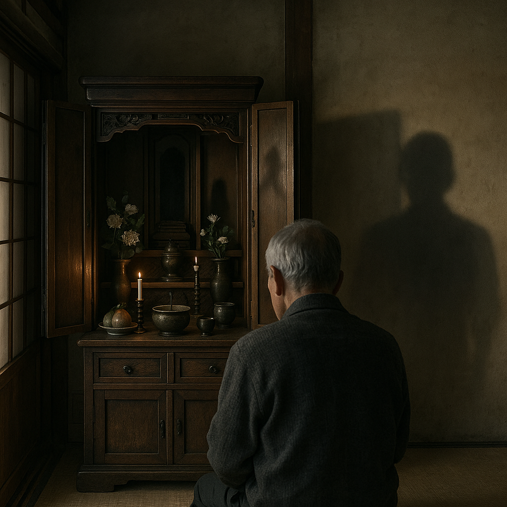 おじいちゃんちの仏壇のイメージ