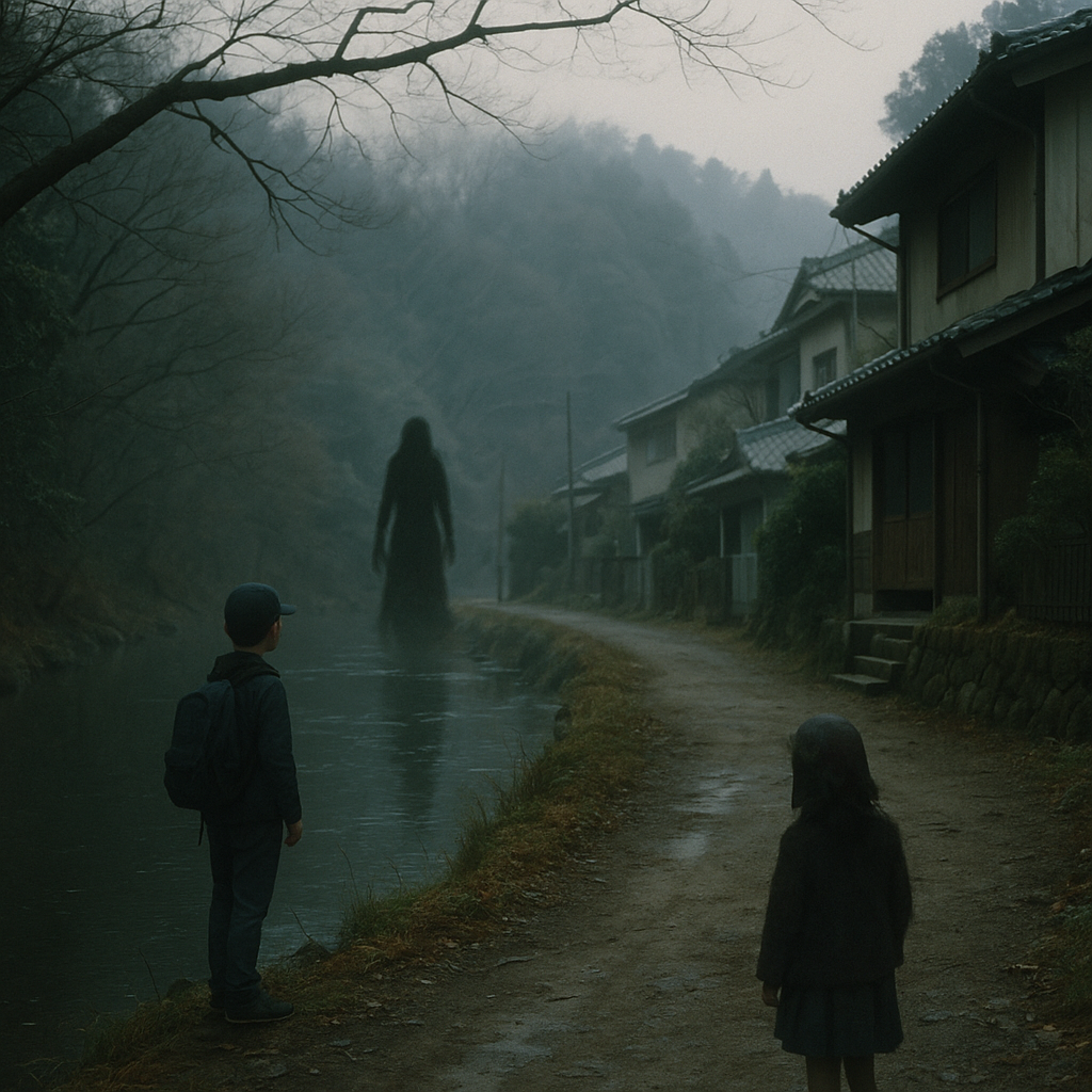 川辺の影のイメージ