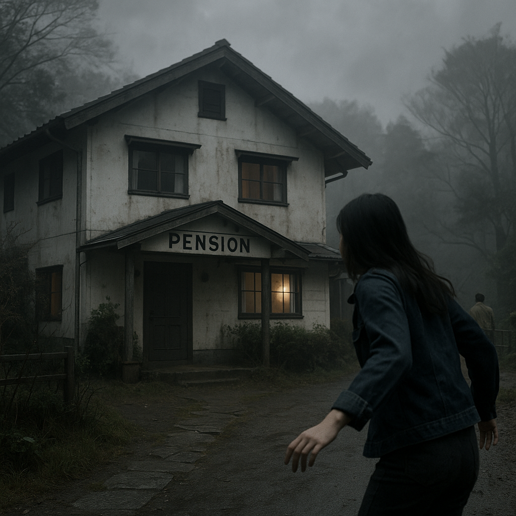 曇り空と不安な心のイメージ