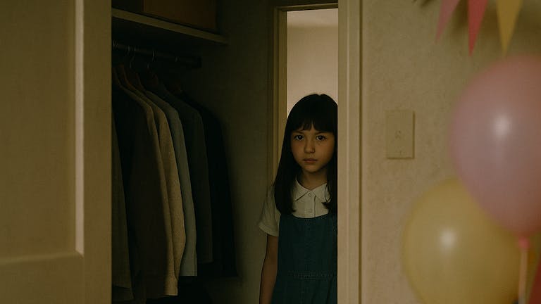 かくれんぼで、クローゼットを覗いた謎の女の子