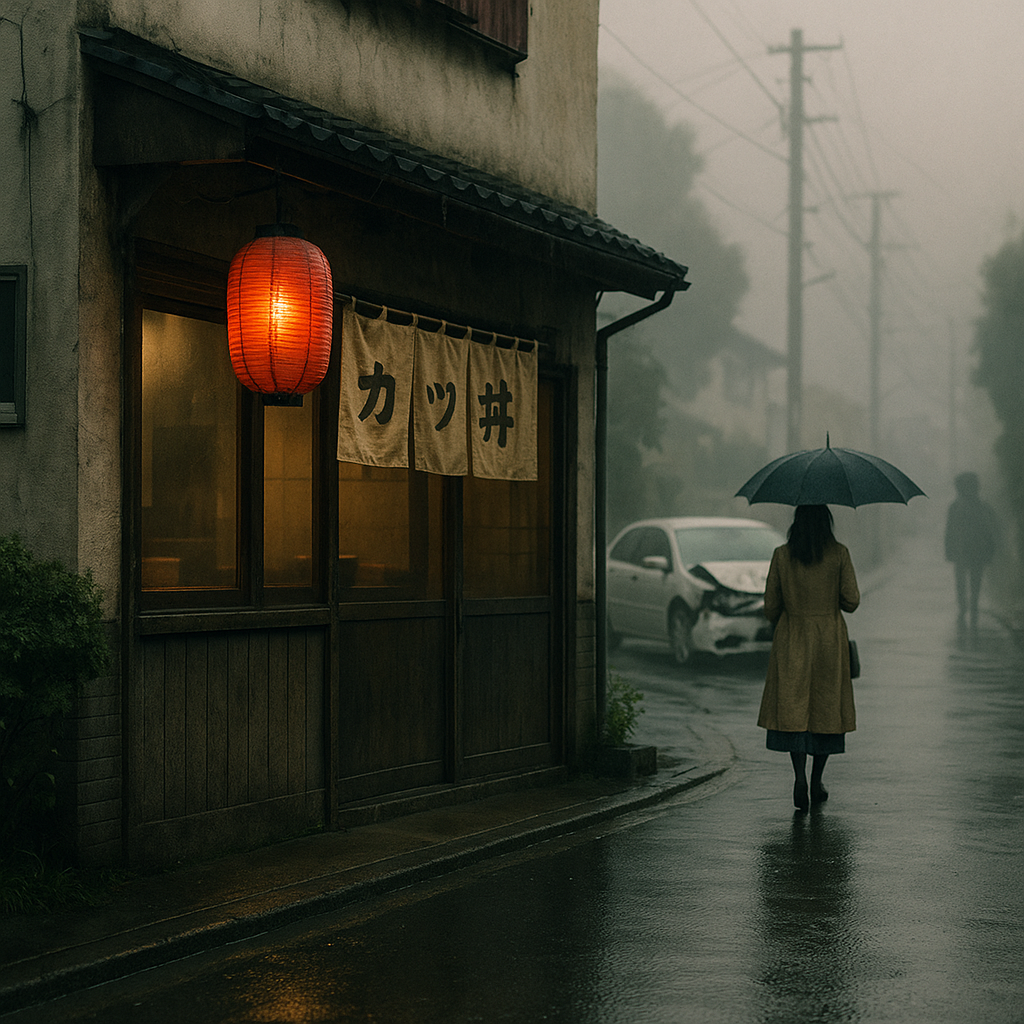カツ丼屋の女性客のイメージ