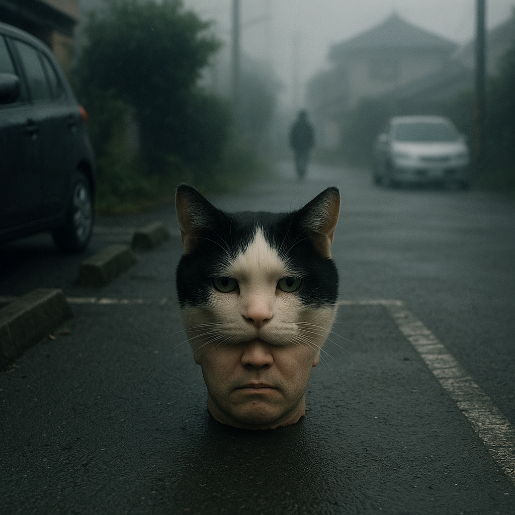 ぶち猫のイメージ
