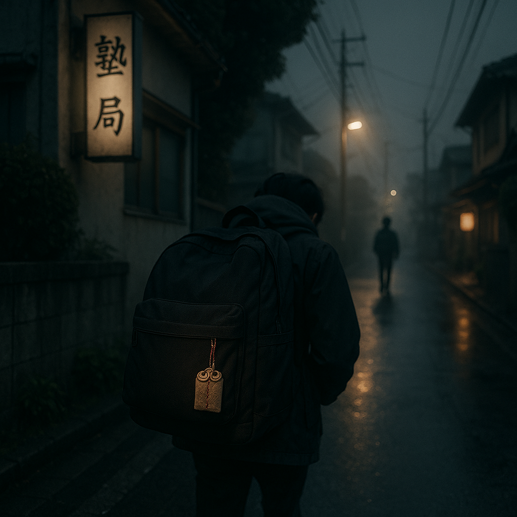 塾帰りのイメージ