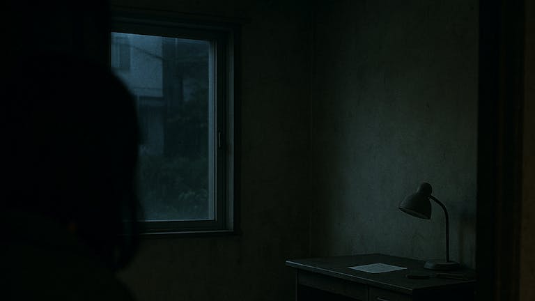 電気をつけなくてよかったな