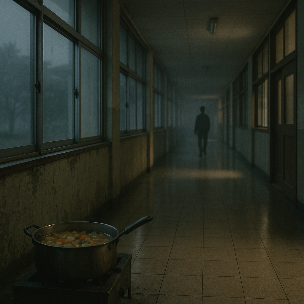 中学校の自然教室のイメージ