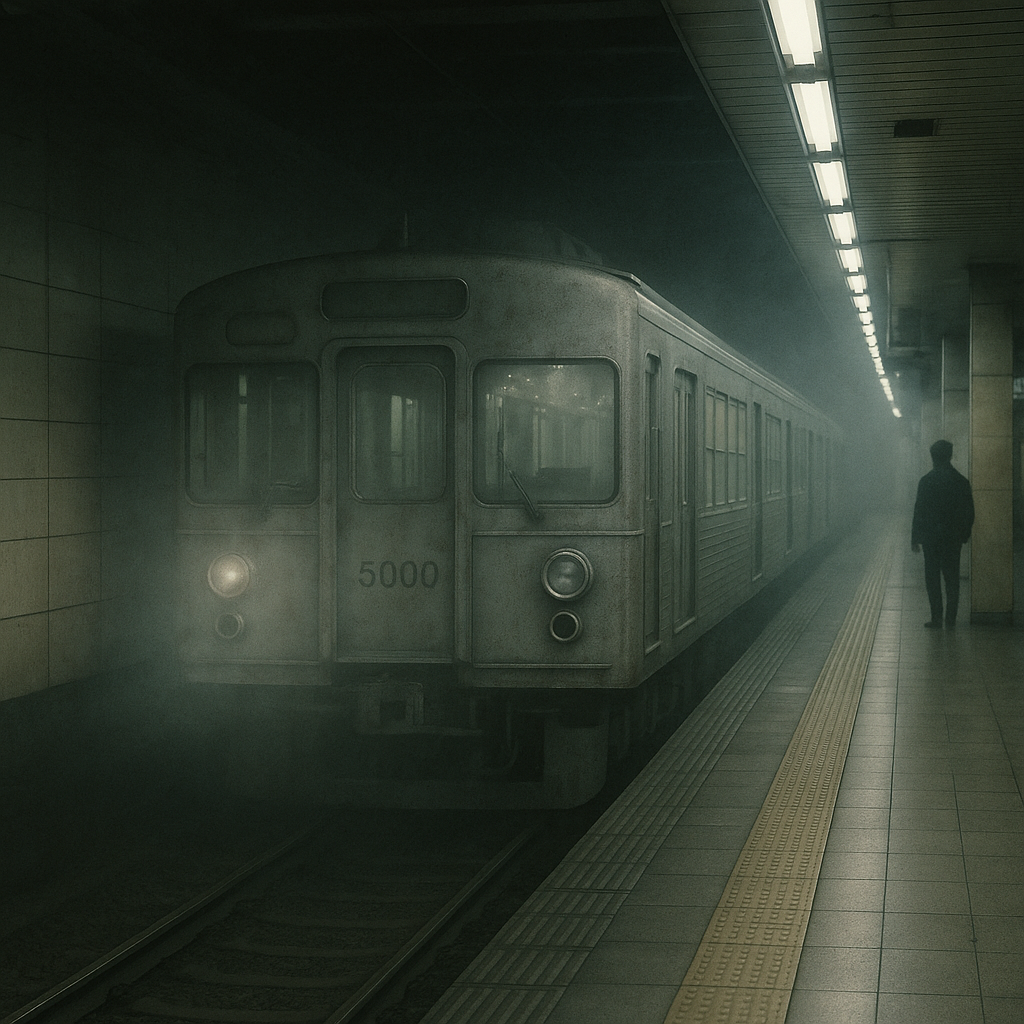 ○ 電車がきますのイメージ