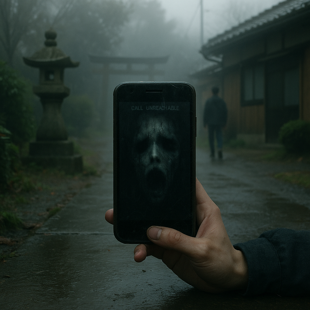 呪われた携帯電話のイメージ