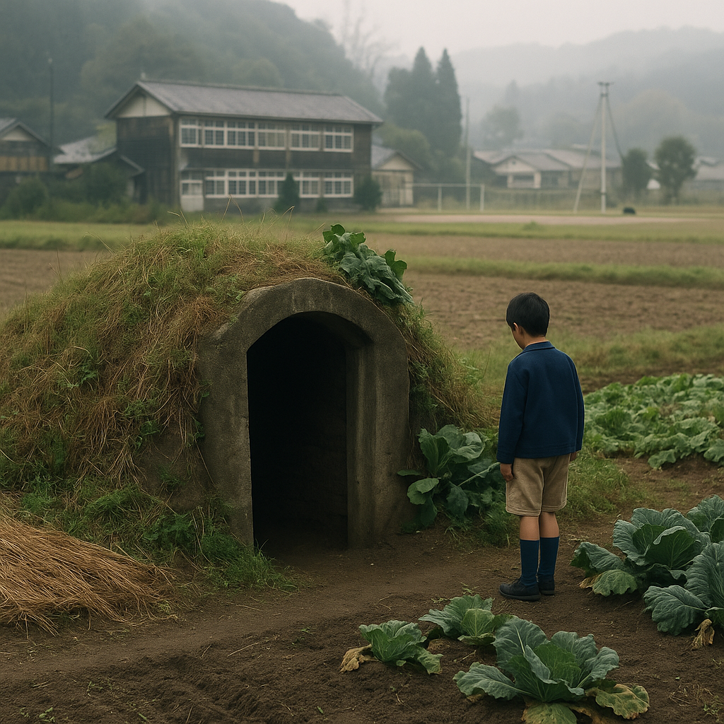 ◇防空壕の中の人◇のイメージ
