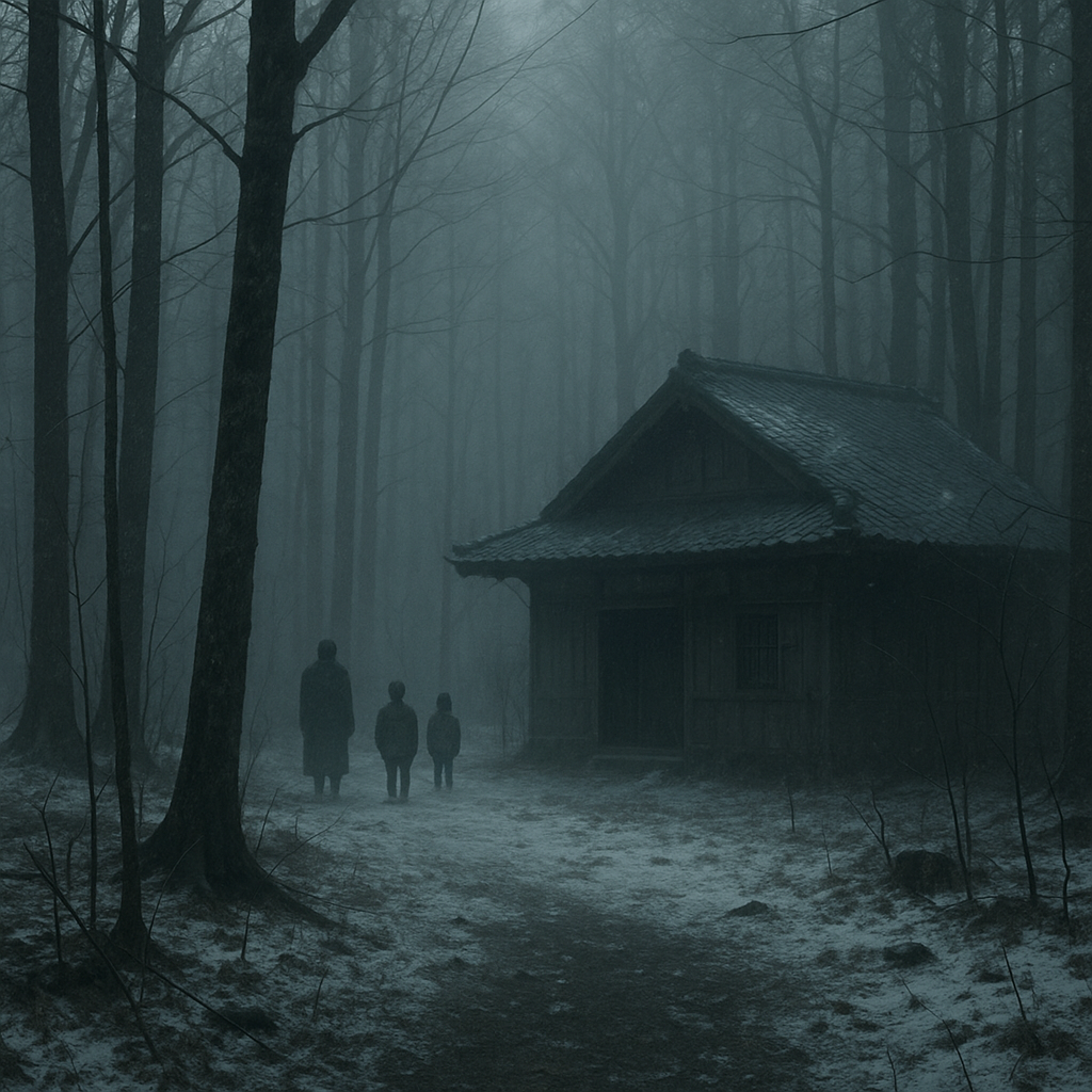 森の奇妙な声の話のイメージ