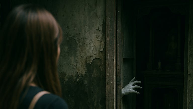 幽霊にサンダルを奪われた話