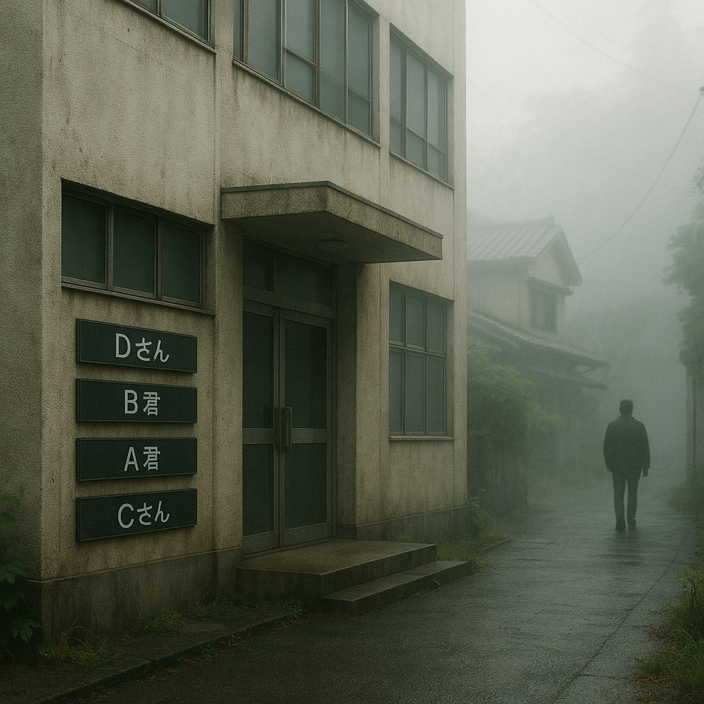 記憶に存在しない人のイメージ