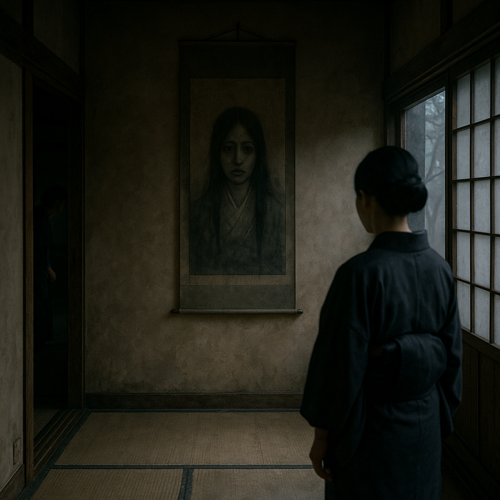 旅館の掛け軸のイメージ