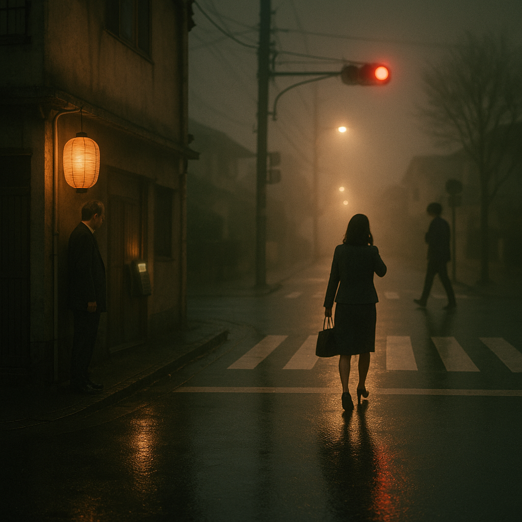 呑みの帰りのイメージ