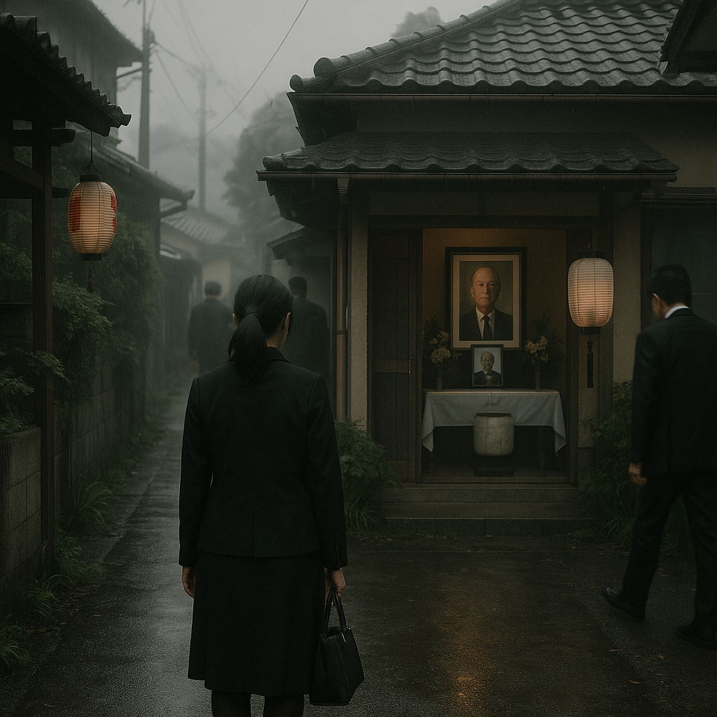 祖父のお葬式のイメージ