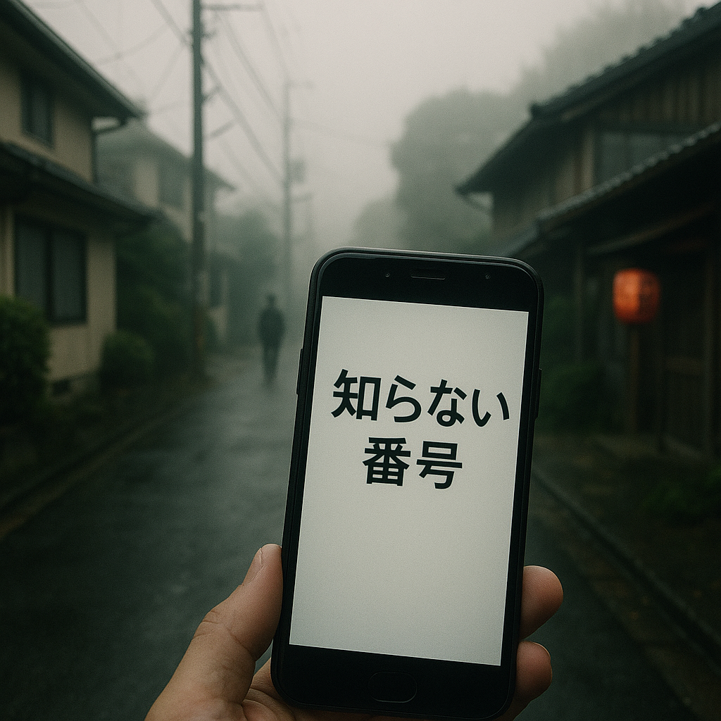 知らない番号のイメージ