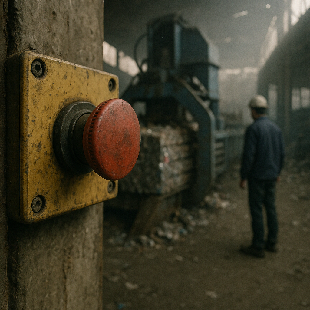 非常停止ボタンのイメージ