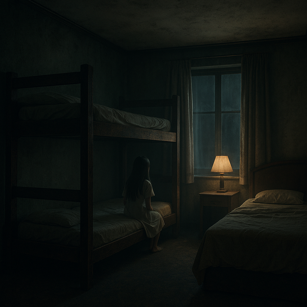 二段ベッドの部屋のイメージ