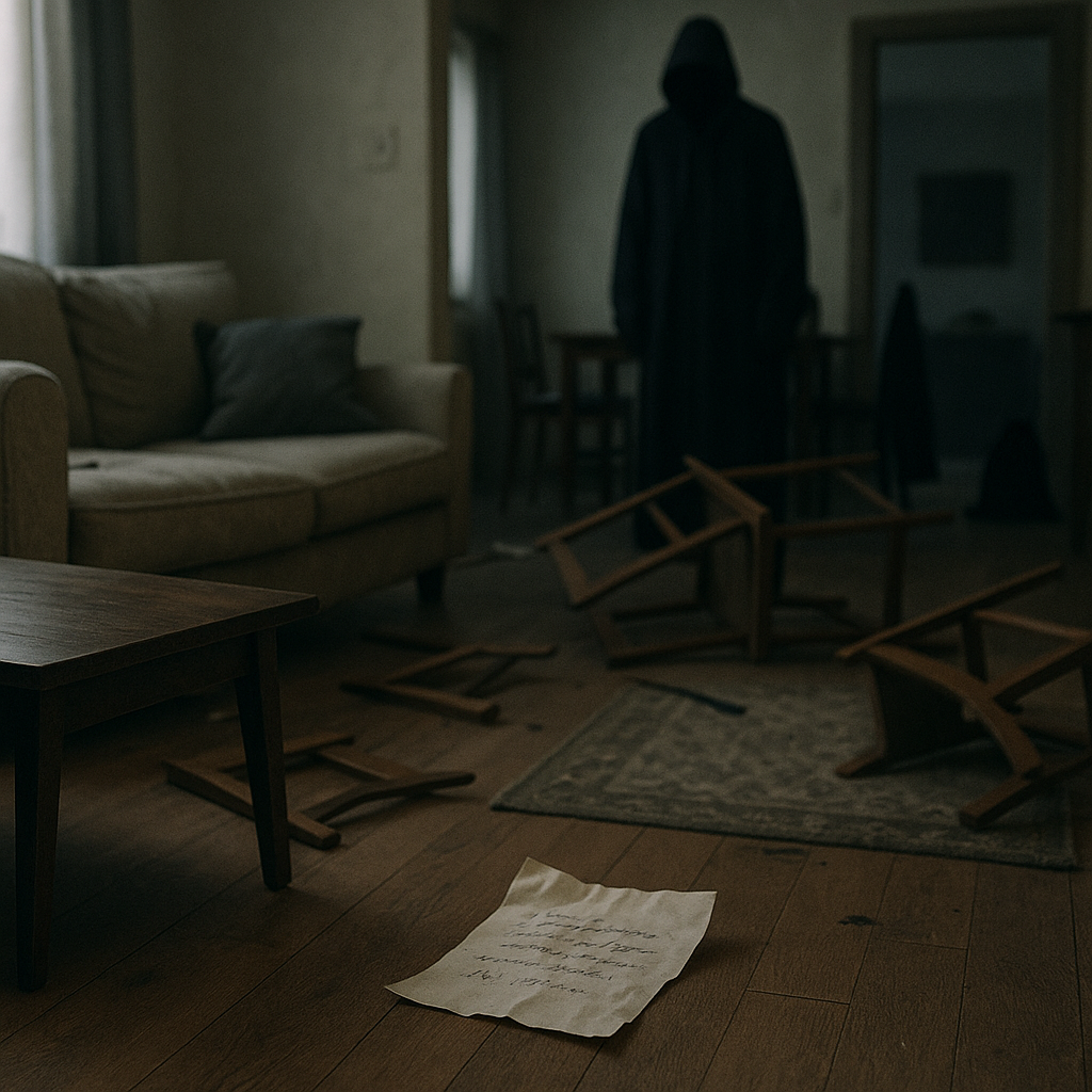 帰宅後の脅威のイメージ