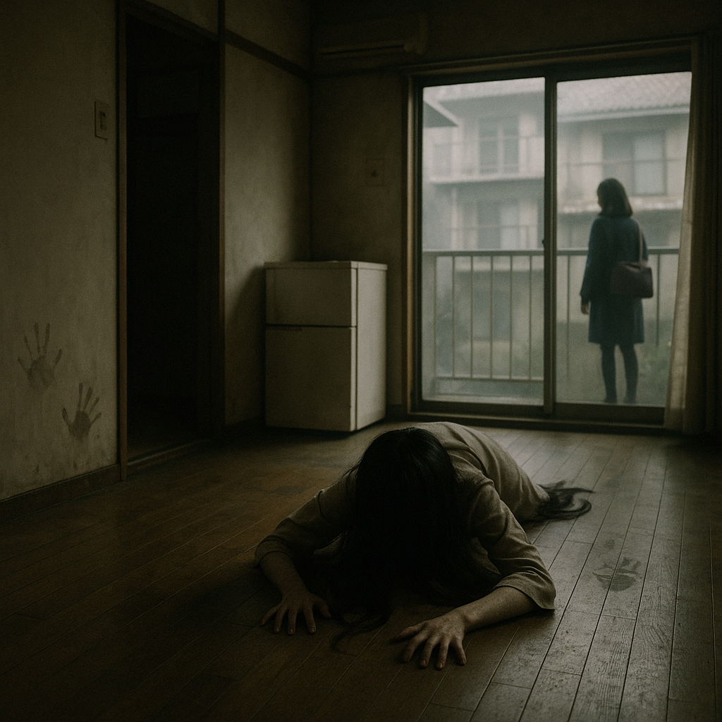 コピペ 床を這う女のイメージ