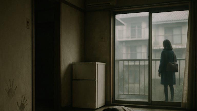 コピペ 床を這う女