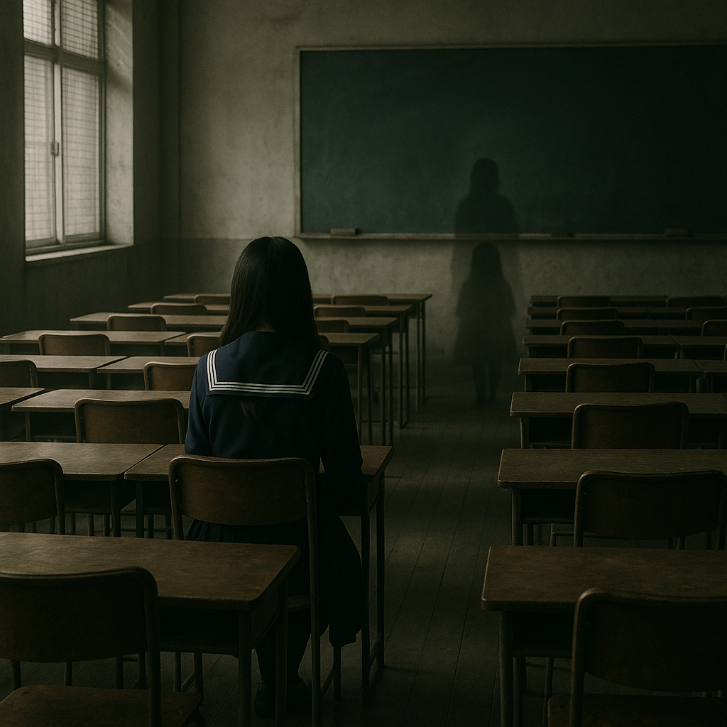 教室の影のイメージ