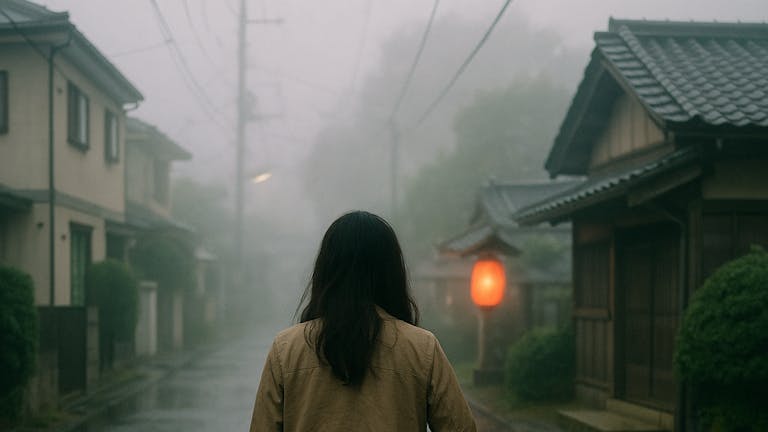 同級生③(2人の子をつれた元気のないあかり)