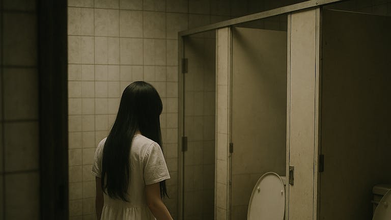 トイレの中には…