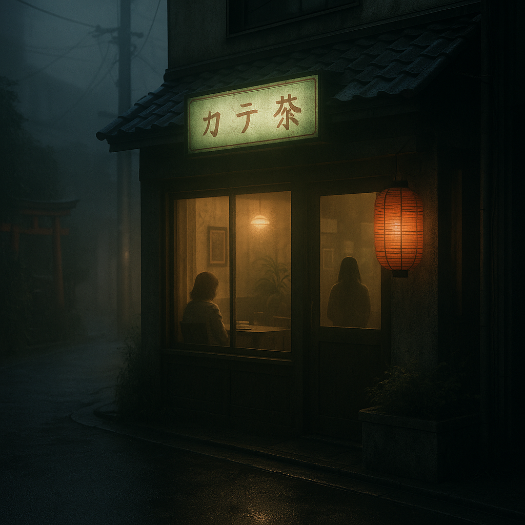 深夜喫茶「見えない交渉」のイメージ