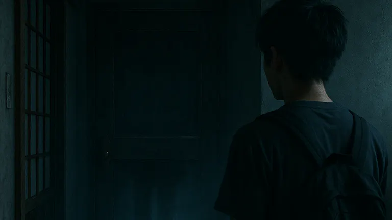夜の足音の話