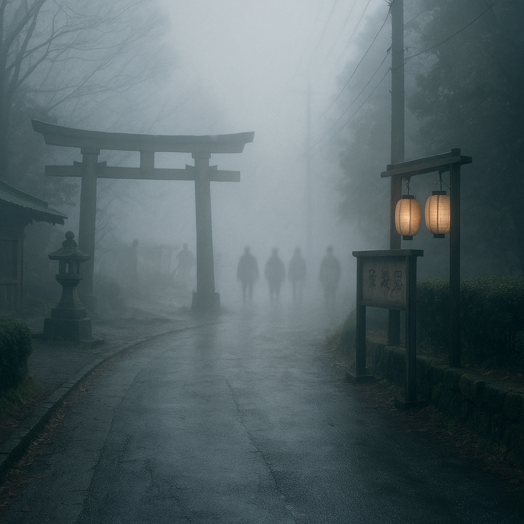 心霊観光客のイメージ