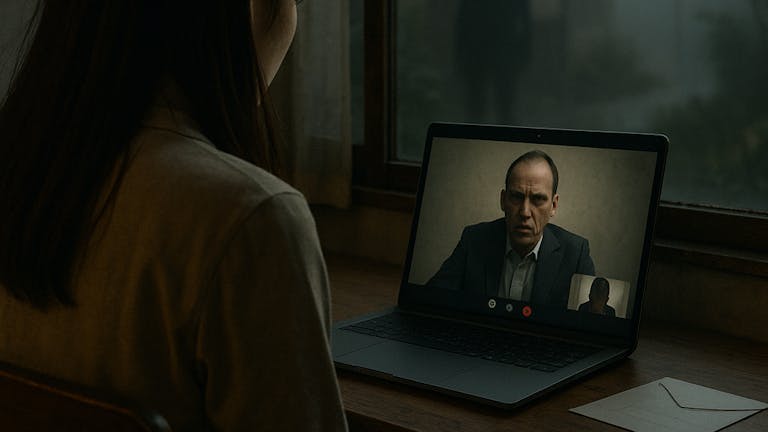 恐怖のオンライン面接