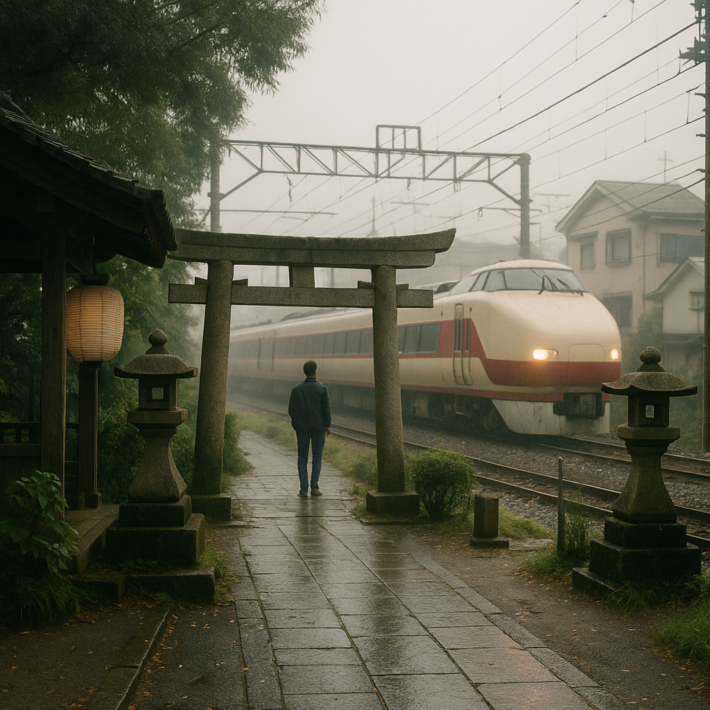 鉄道ファン②（特急列車の中で出会った女性）のイメージ