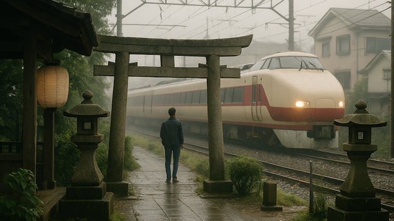 鉄道ファン②(特急列車の中で出会った女性)