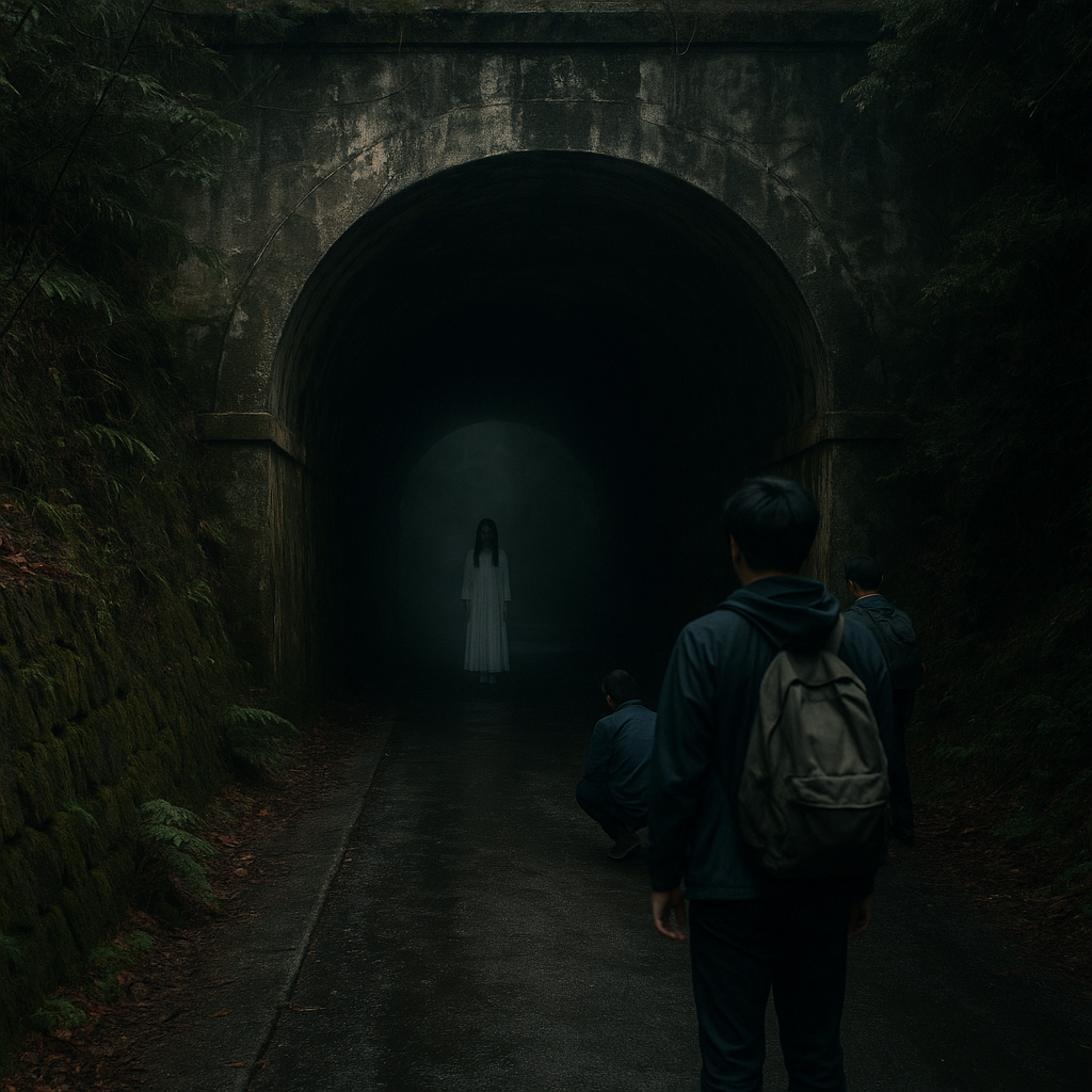 心霊スポットに行った話のイメージ